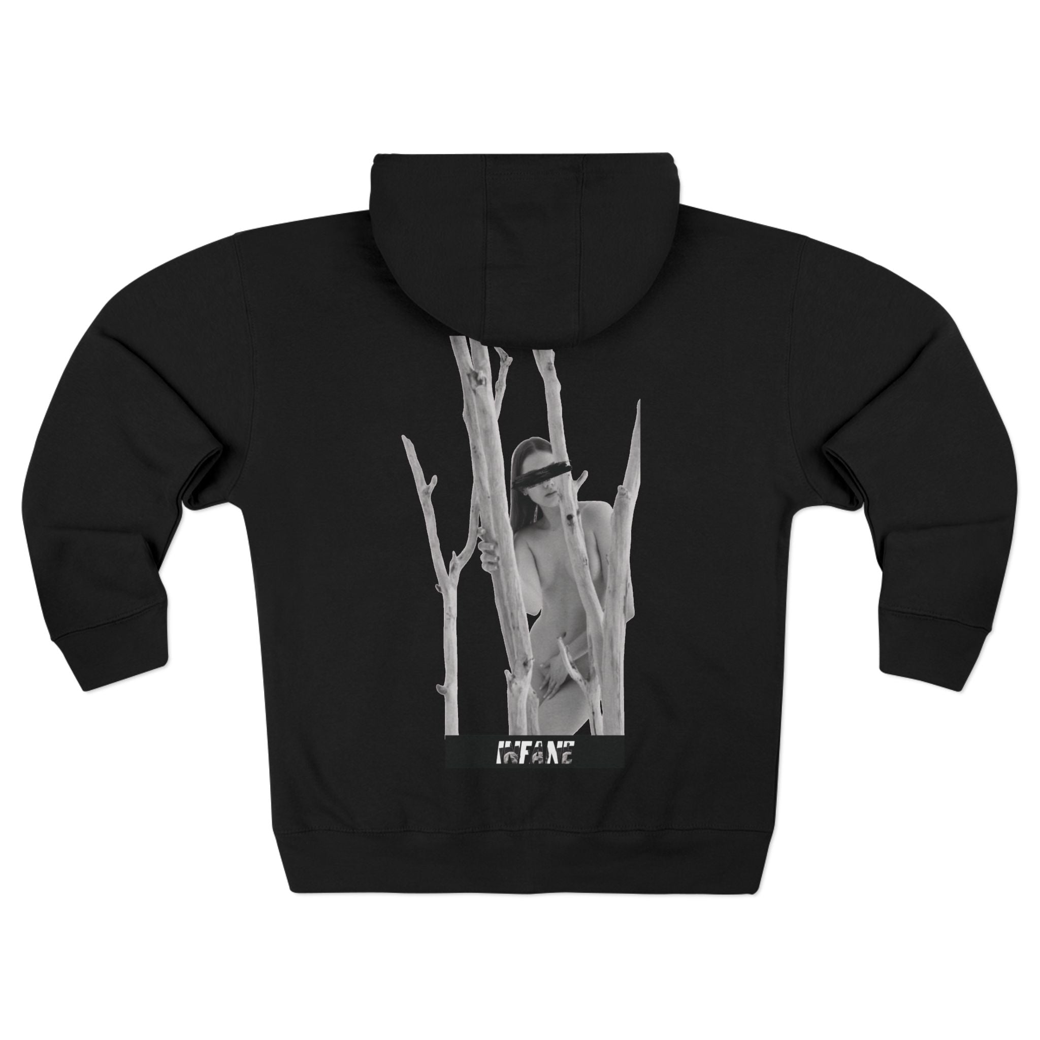 Unisex Zip Hoodie x Back Design EU