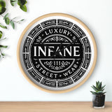 Luxury Streetwear Wall Clock