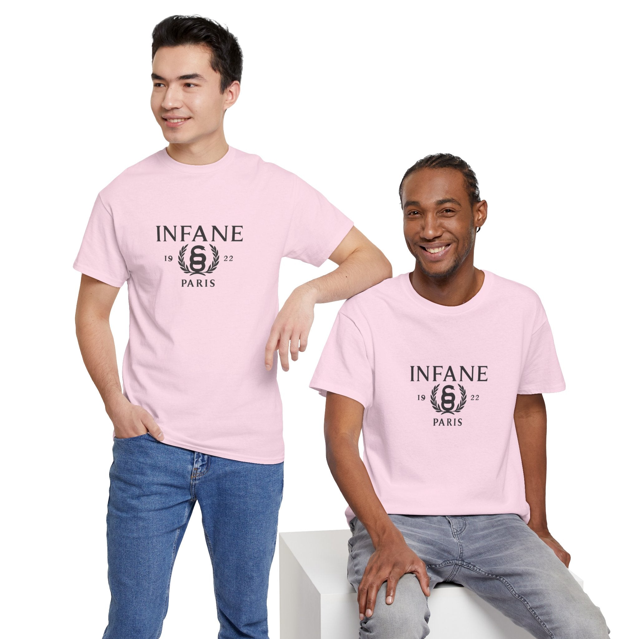 Royal x Infane Unisex Heavy Cotton Tshirt EU