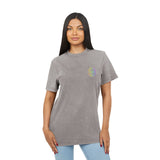Acid Washed Graphic Colorful Teux