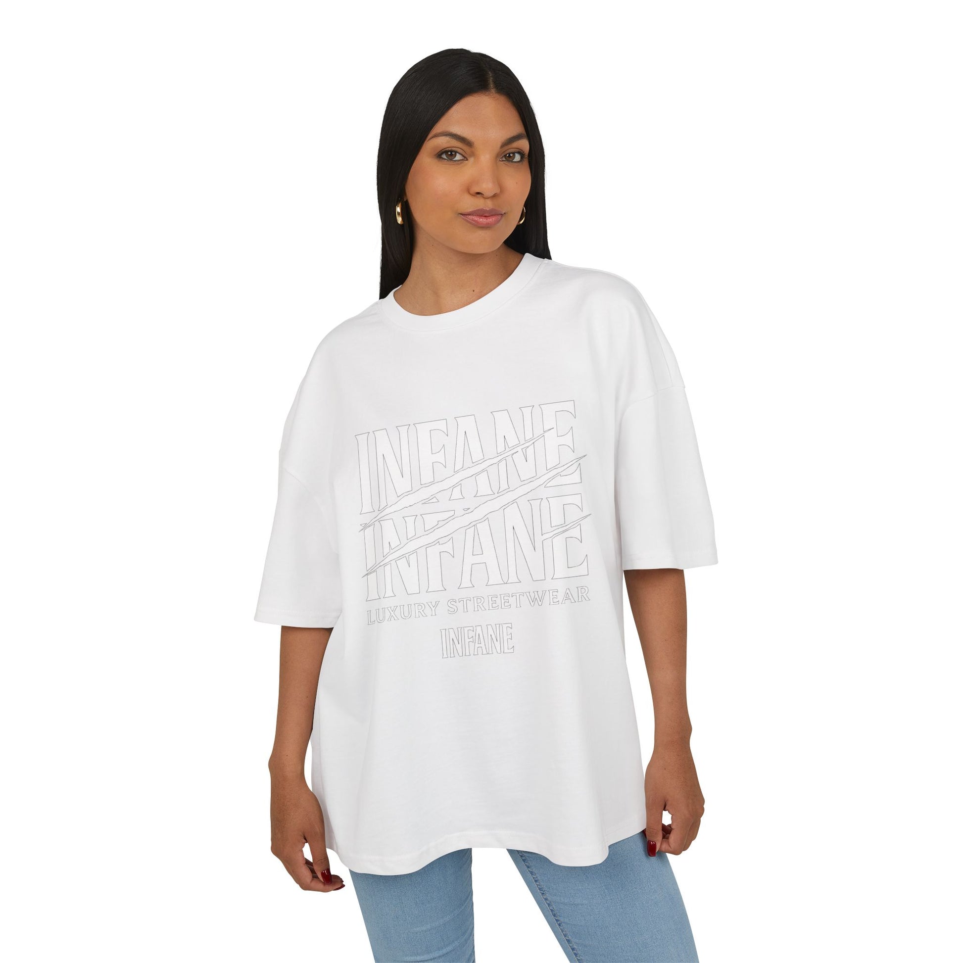 Unisex Heavy Cotton Box Tee EU - Infane Luxury Streetwear
