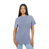 Acid Washed Graphic Colorful Teux