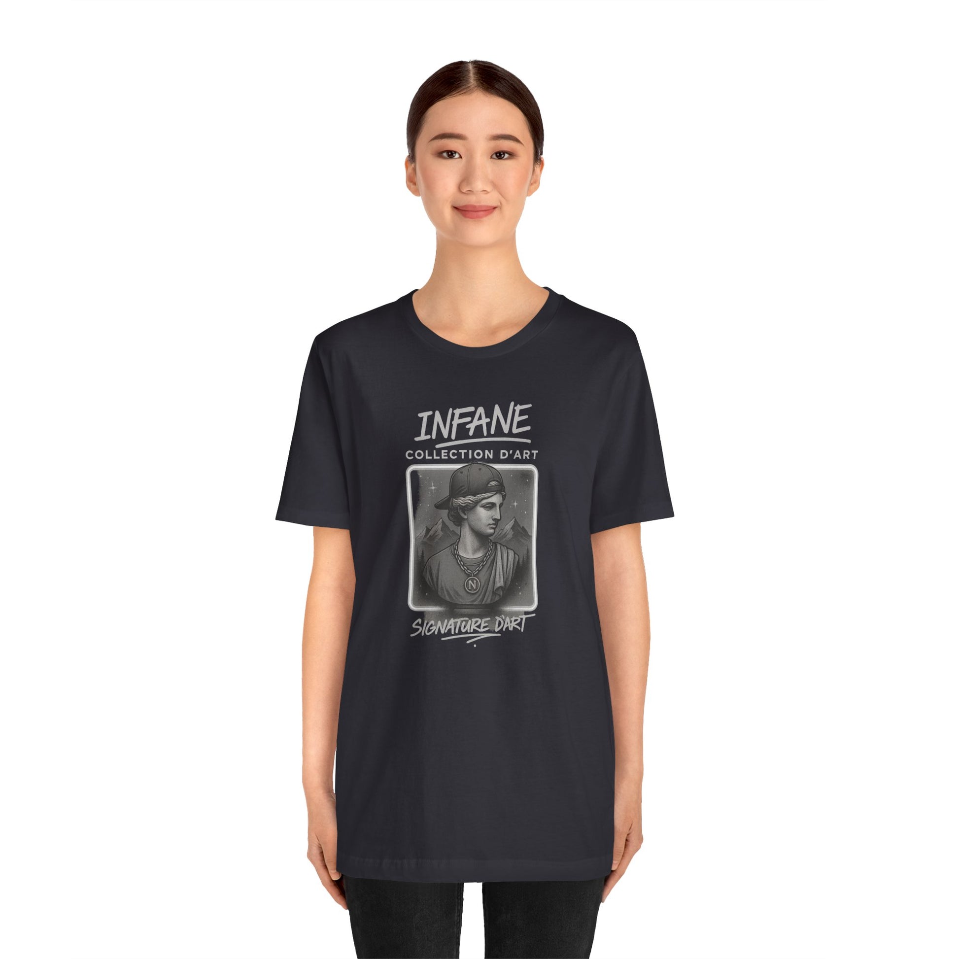 Statue Cap Unisex Jersey Tshirt | Infane Europe Edition