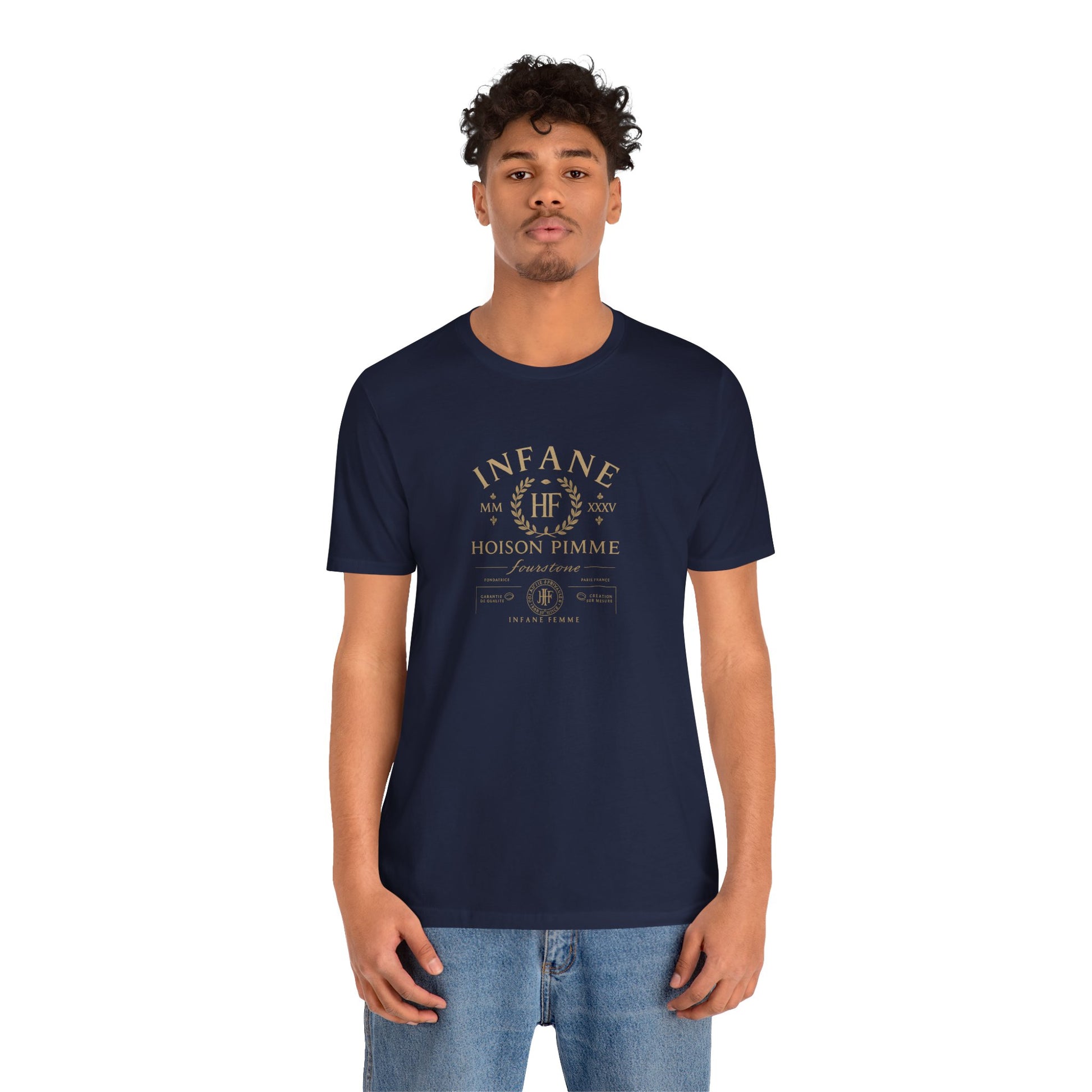 Light Gold Hoison Fourstone Iconic T-Shirt | Infane Femme Eu Unisex