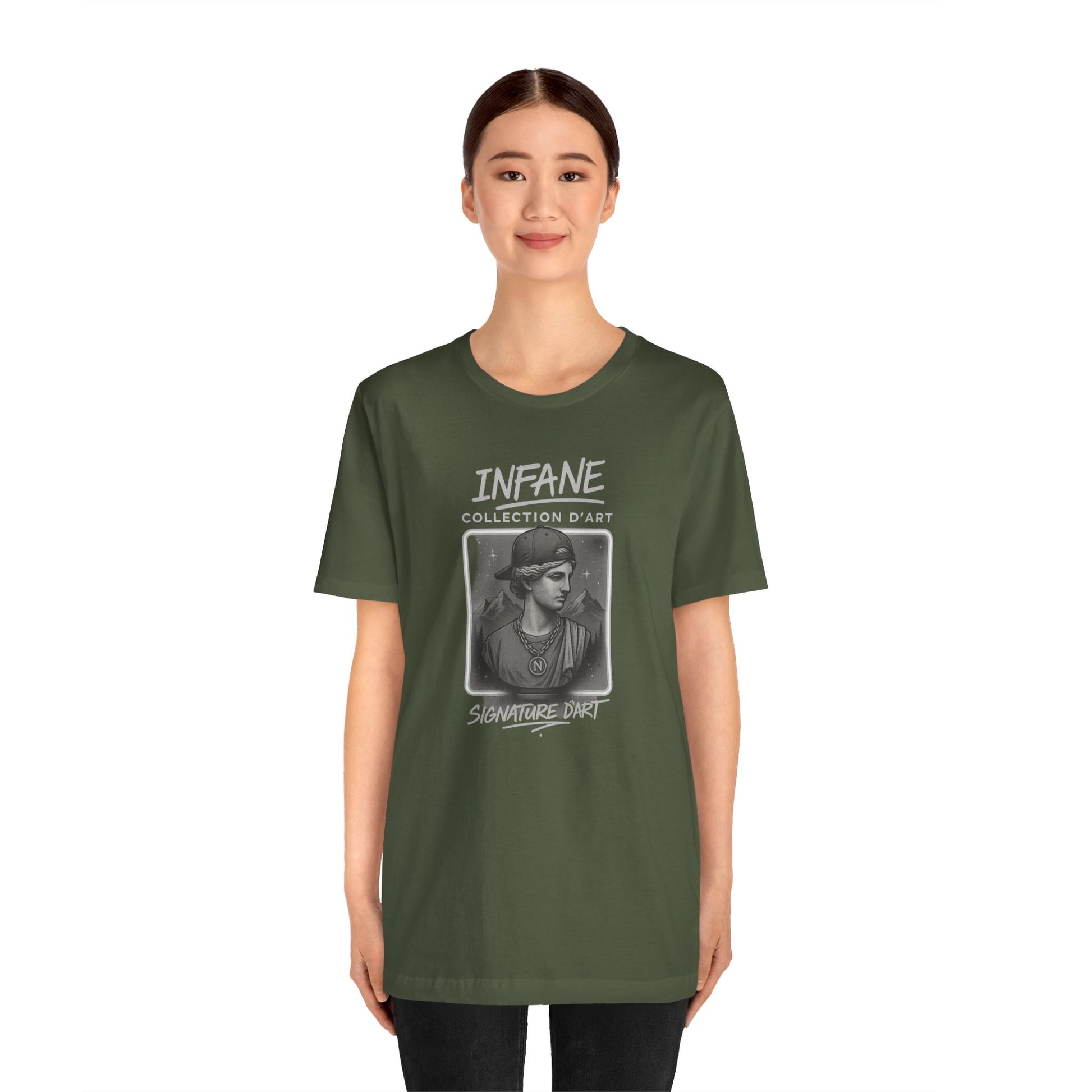 Statue Cap Unisex Jersey Tshirt | Infane Europe Edition