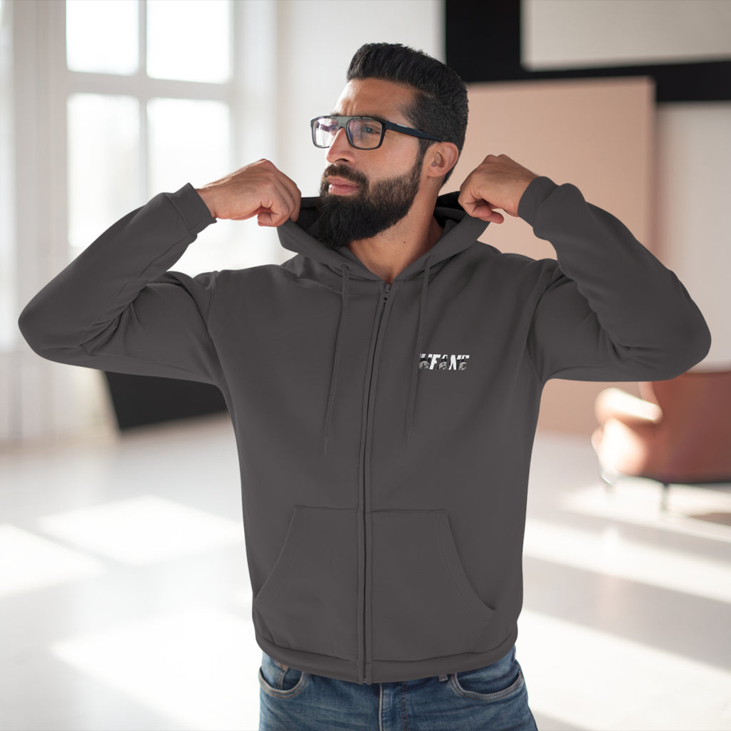 Unisex Hooded Zip Sweatshirt - Comfort Plus EU