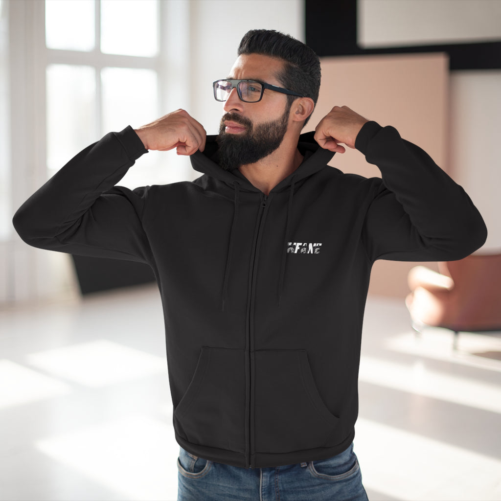 Unisex Hooded Zip Sweatshirt - Comfort Plus EU
