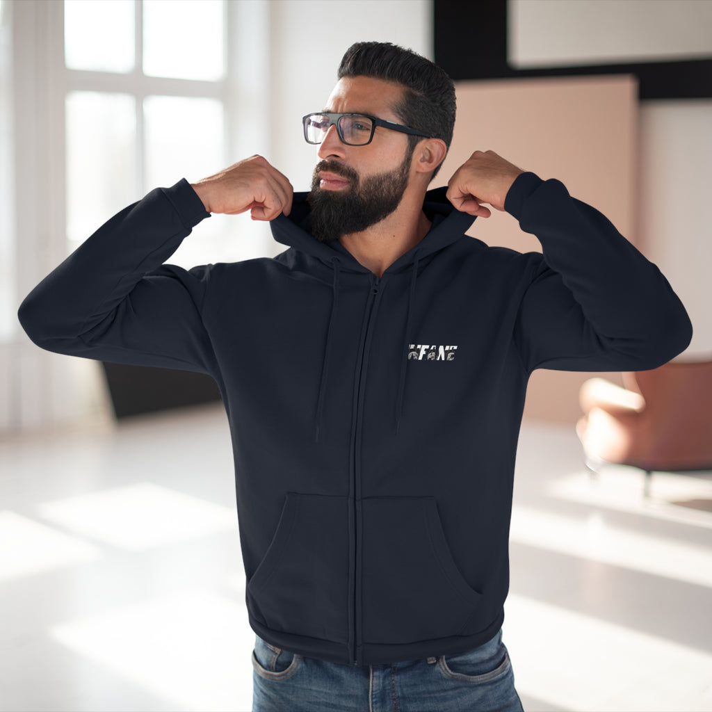 Unisex Hooded Zip Sweatshirt - Comfort Plus EU