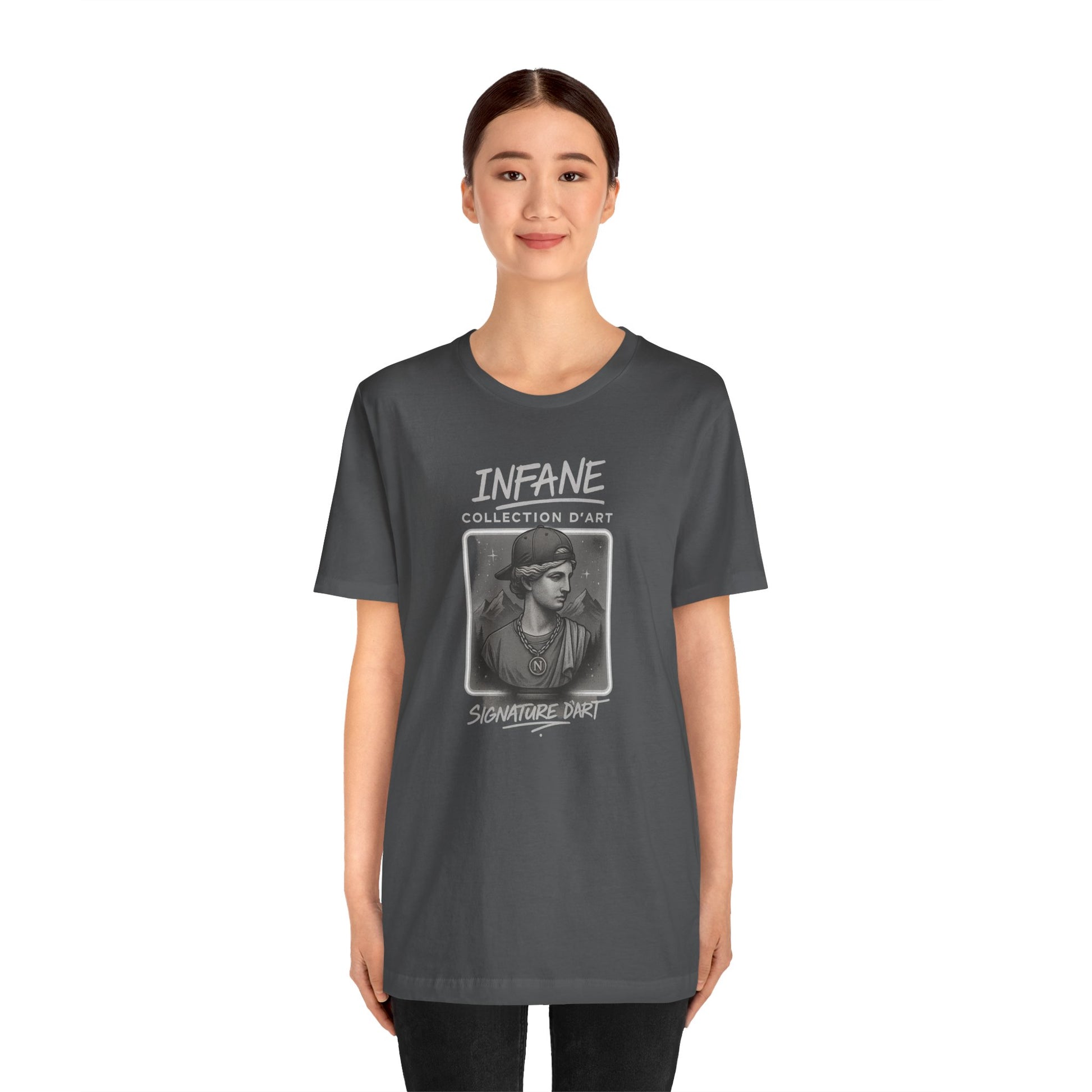 Statue Cap Unisex Jersey Tshirt | Infane Europe Edition