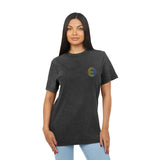 Acid Washed Graphic Colorful Teux