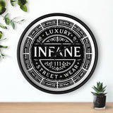 Luxury Streetwear Wall Clock