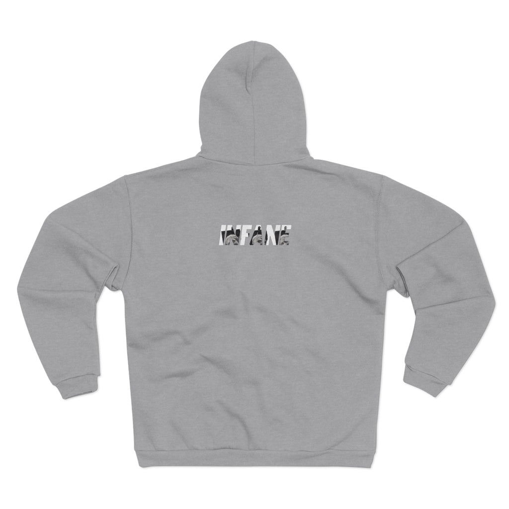 Unisex Hooded Zip Sweatshirt - Comfort Plus EU