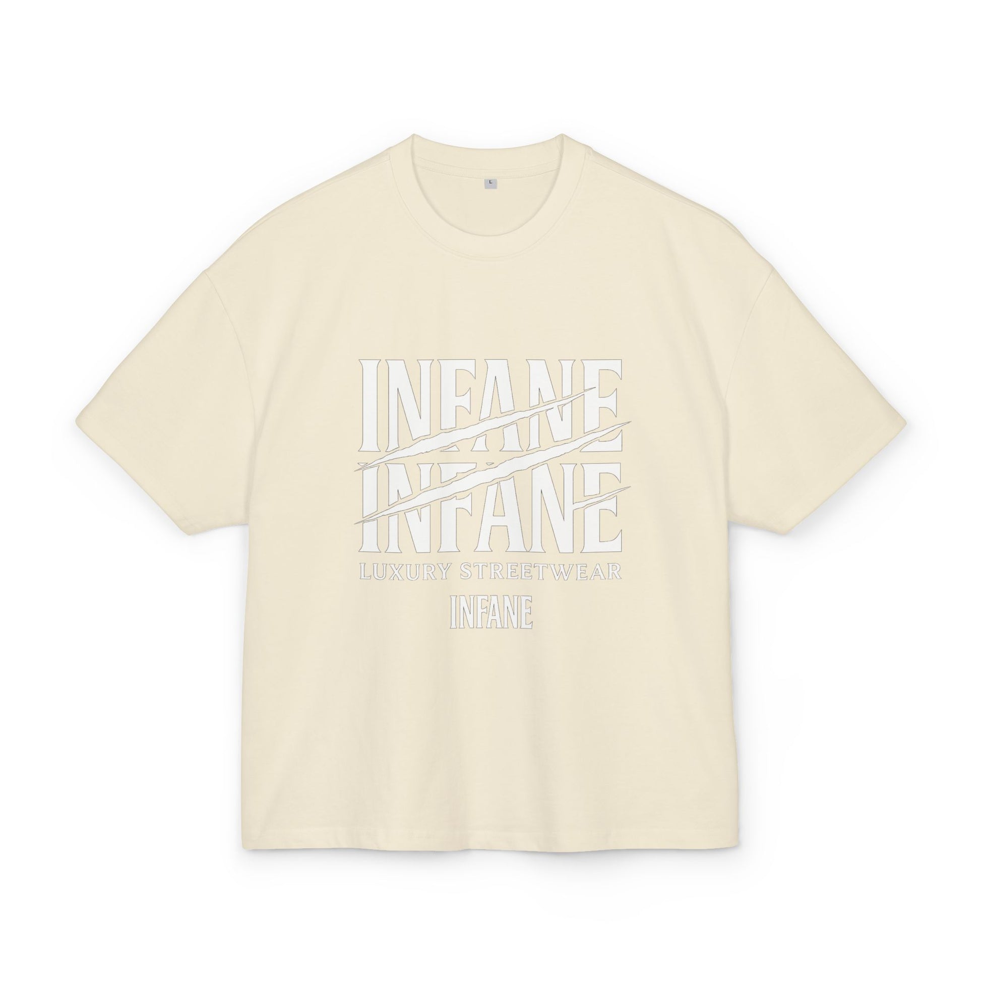 Unisex Heavy Cotton Box Tee EU - Infane Luxury Streetwear