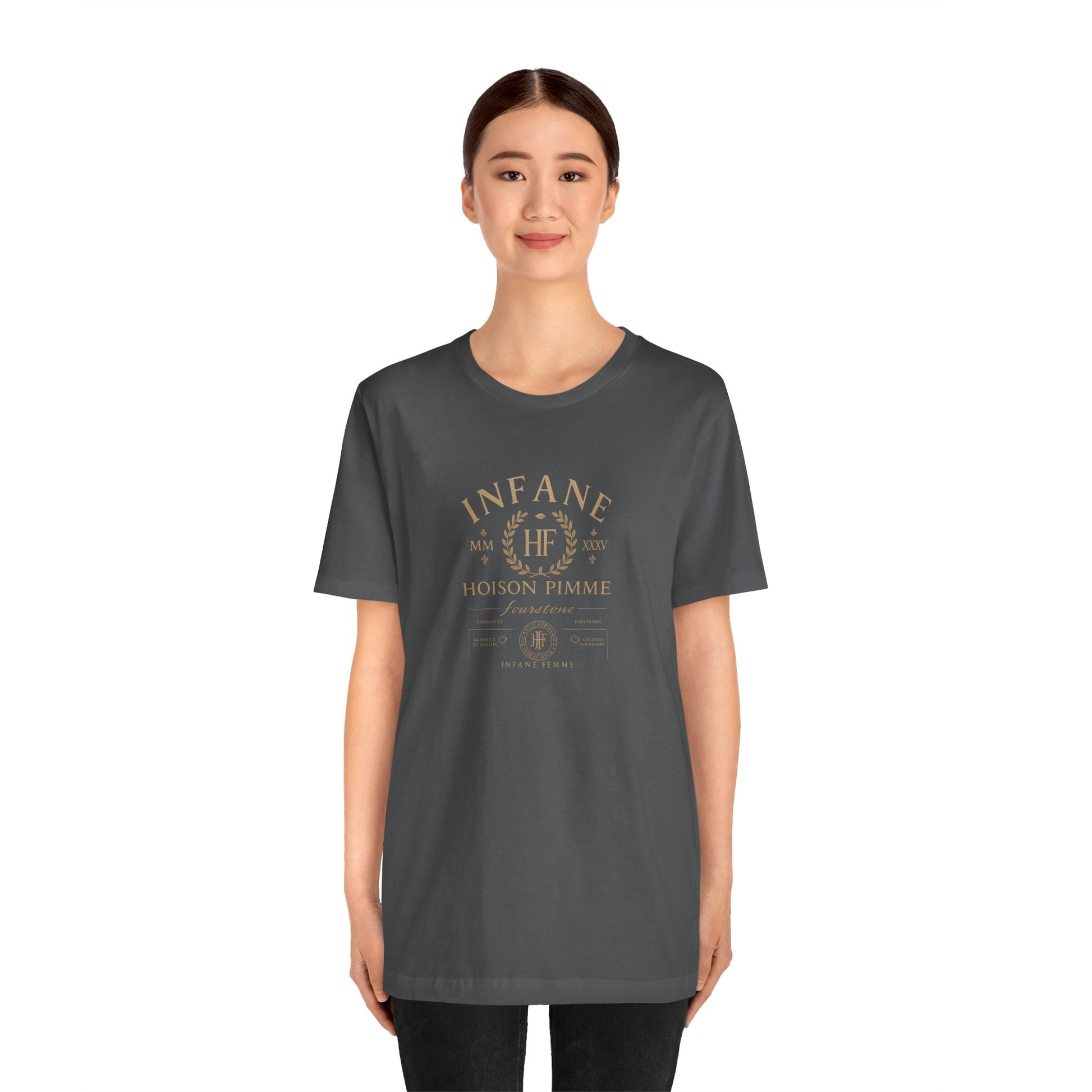 Light Gold Hoison Fourstone Iconic T-Shirt | Infane Femme Eu Unisex